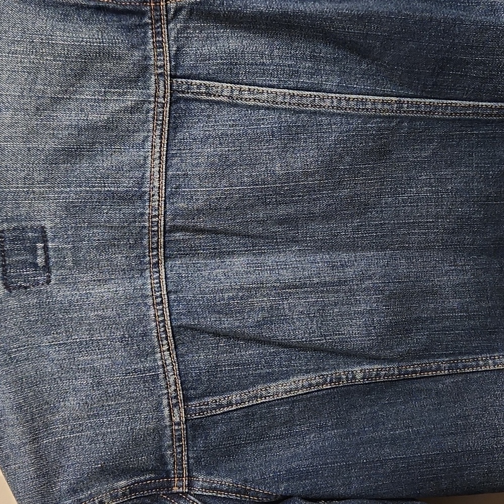 American Eagle Outfitters Blue Denim Jean Jacket - Picture 6 of 8